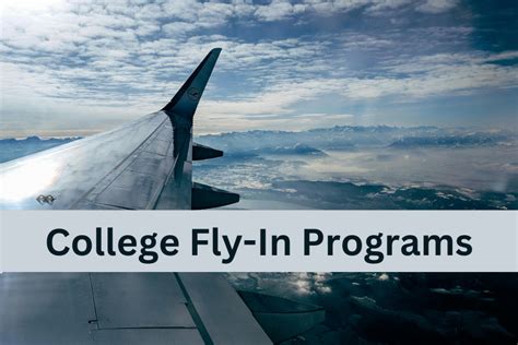 11 Amazing College Fly In Programs So You Can Visit The Colleges Of 11 Amazing College Fly In Programs So You Can Visit The Colleges Of