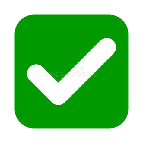 A Green Button With A White Check Mark On It A Green Button With A White Check Mark On It