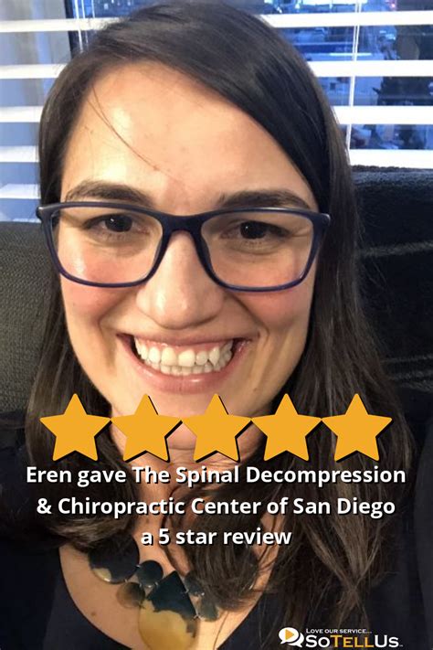 Eren T Gave The Spinal Decompression Chiropractic Center Of San Diego Eren T Gave The Spinal Decompression Chiropractic Center Of San Diego