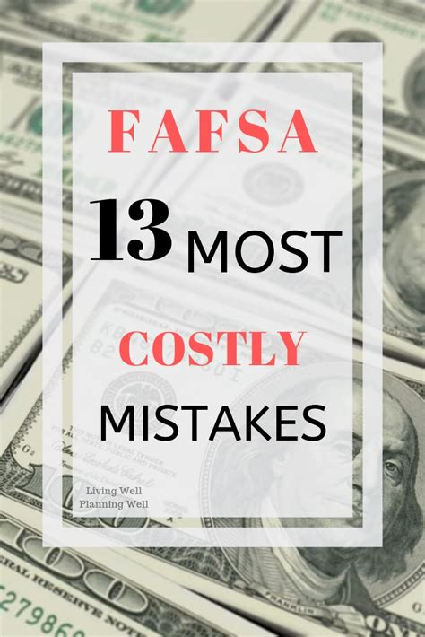 Fafsa 13 Costly Mistakes To Avoid Freshman College Scholarships For Fafsa 13 Costly Mistakes To Avoid Freshman College Scholarships For