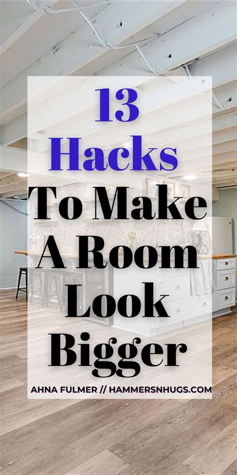 How To Make Small Rooms Look Bigger 13 Hacks Hammers N Hugs French How To Make Small Rooms Look Bigger 13 Hacks Hammers N Hugs French