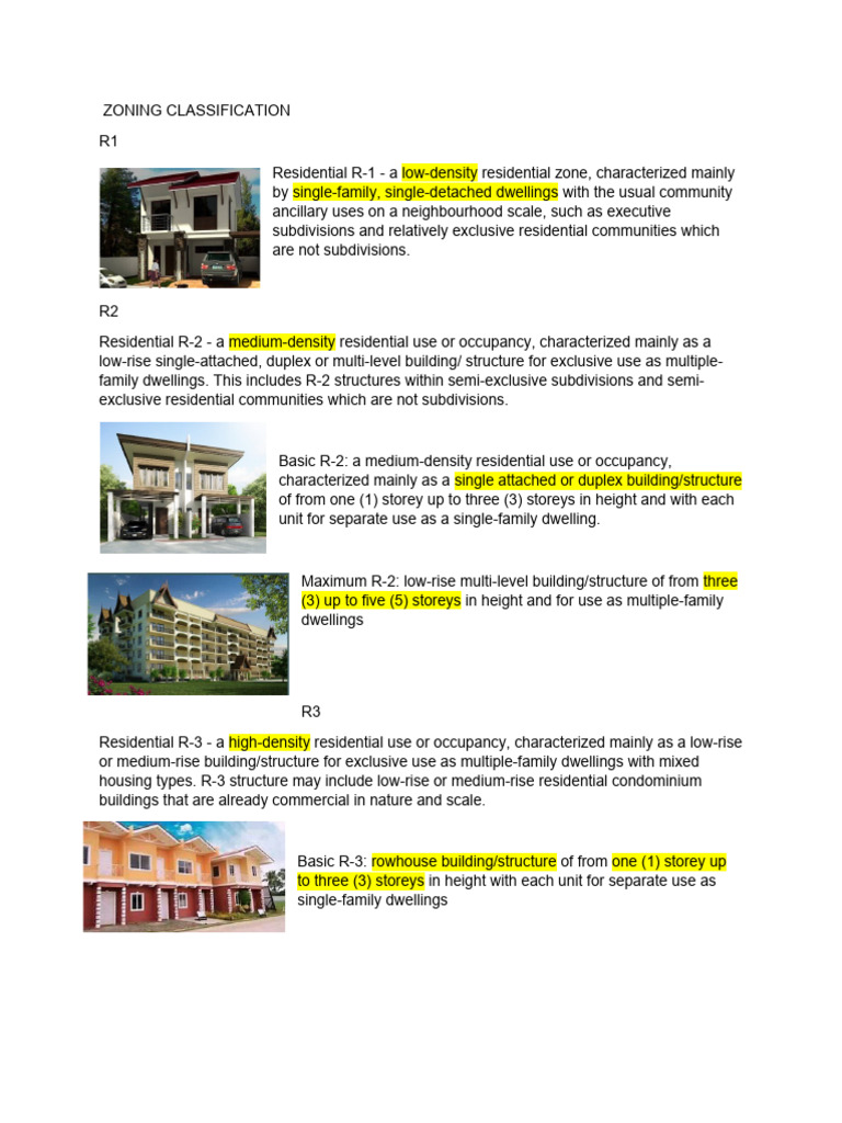 Rule 7 8 Part 13 Workshop Computations For R1 Zoning Classification Rule 7 8 Part 13 Workshop Computations For R1 Zoning Classification