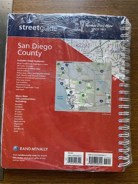 Thomas Guide San Diego County 61St Edition April 2022 9780528026515 Ebay Thomas Guide San Diego County 61St Edition April 2022 9780528026515 Ebay