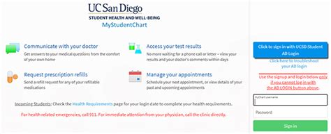 Ucsd Student Health Portal Ucsd Student Health Portal